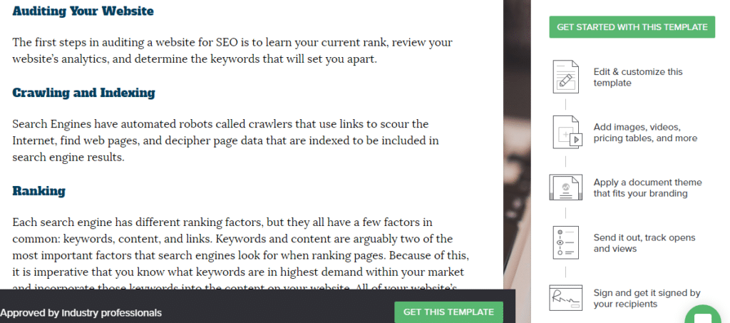 How to Create the Best SEO Proposal Template? 1